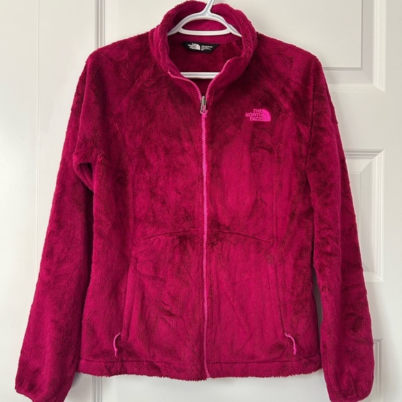 The North Face Jackets & Blazers - The North Face Women's Pink Fuzzy Soft Teddy Jacket